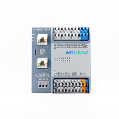 Beli Decowell CC-Link Ie Field Basic I/O Module 8di8do PLC IO Module ODM CI-8800-C2NN online manufacture